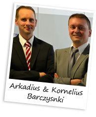 Arkadius und Kornelius Barczysnki