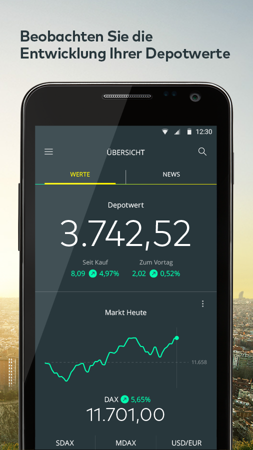 Comdirect Trading App