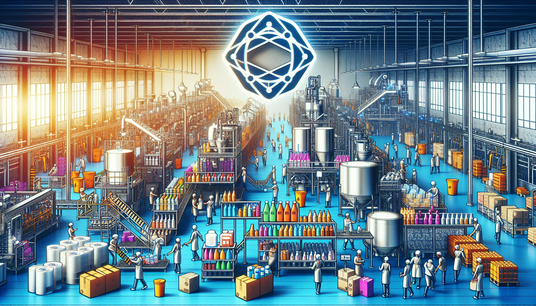 Ein Bild von Hindustan Unilever, das die Konsumgüterproduktion symbolisiert