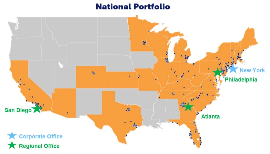 Immobilienportfolio; Quelle: Q4 2025 Earnings Presentation
