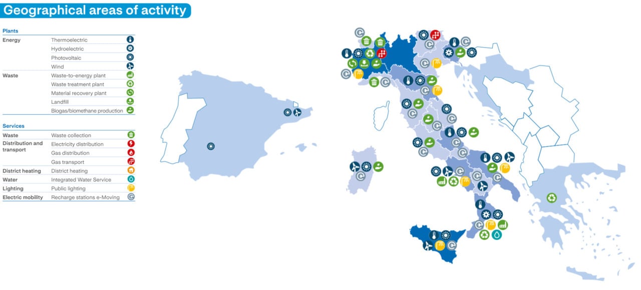 Geografische Regionen der Geschäftstätigkeit. Quelle: 2025 Report on Operations