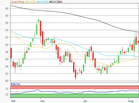 Renk Group Chart