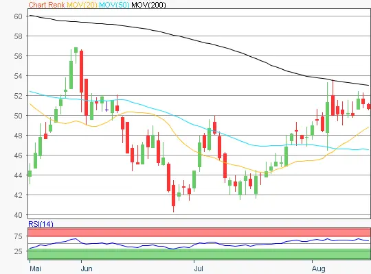 Renk Group Chart